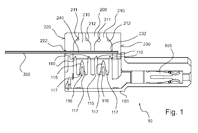 A single figure which represents the drawing illustrating the invention.